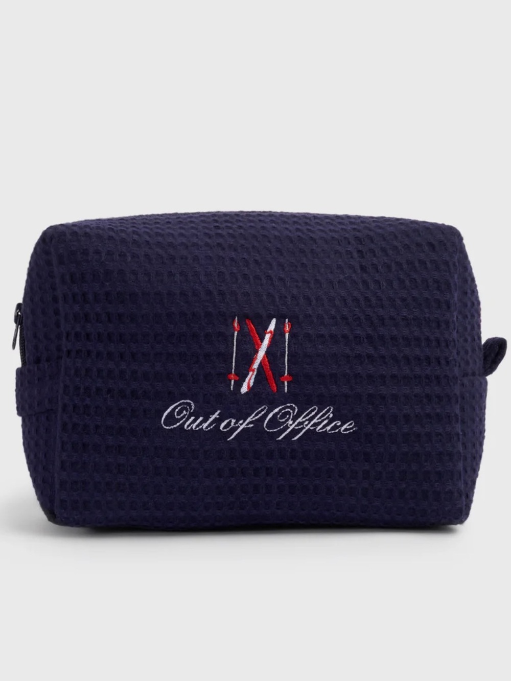 NWT Abbode Out of Office Skiing Waffle Pouch